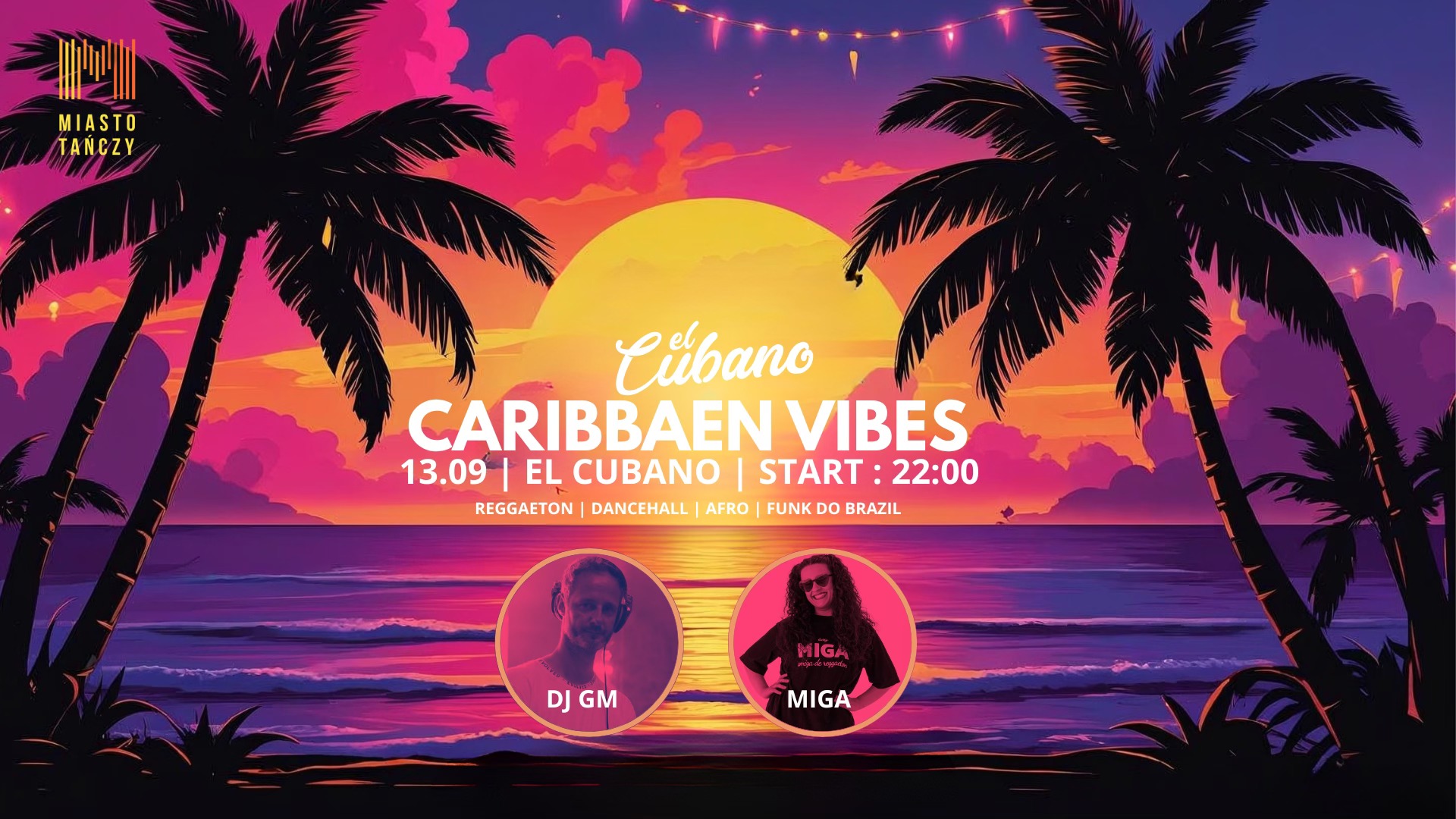 ★ Caribbean Vibes ★ El Cubano ★ Sabado 13.09 ★