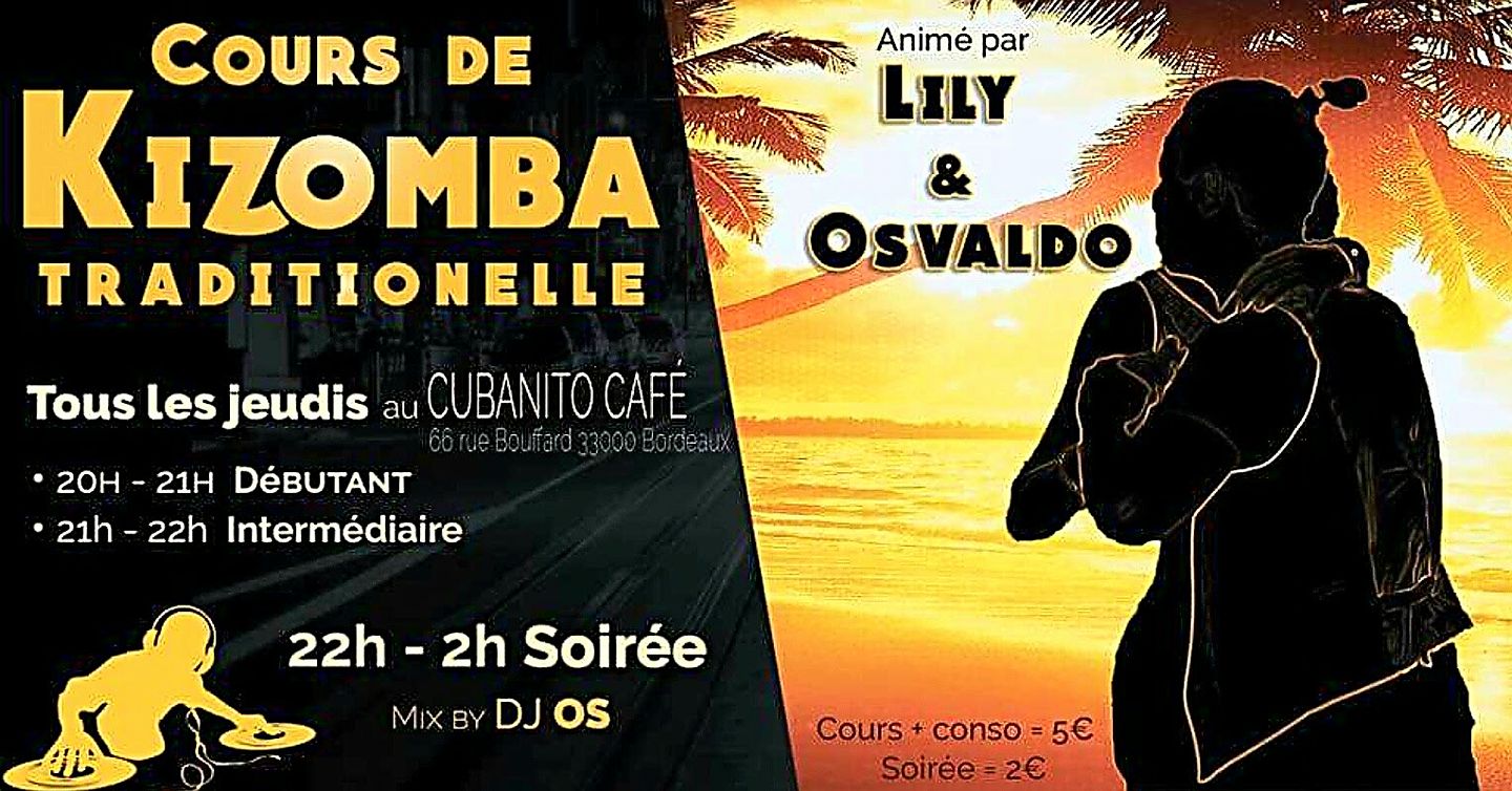 °•°•° Cours De Kizomba + Soirée Spécial Kizomba by LUSO KIZOMBA