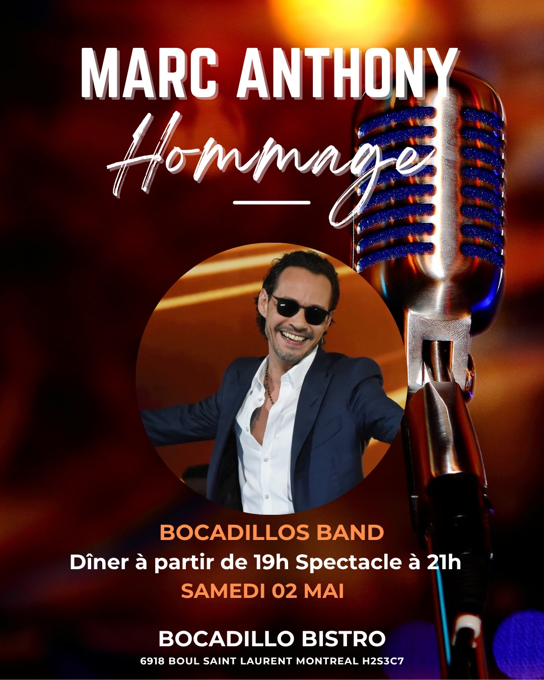 Hommage à Marc Anthony