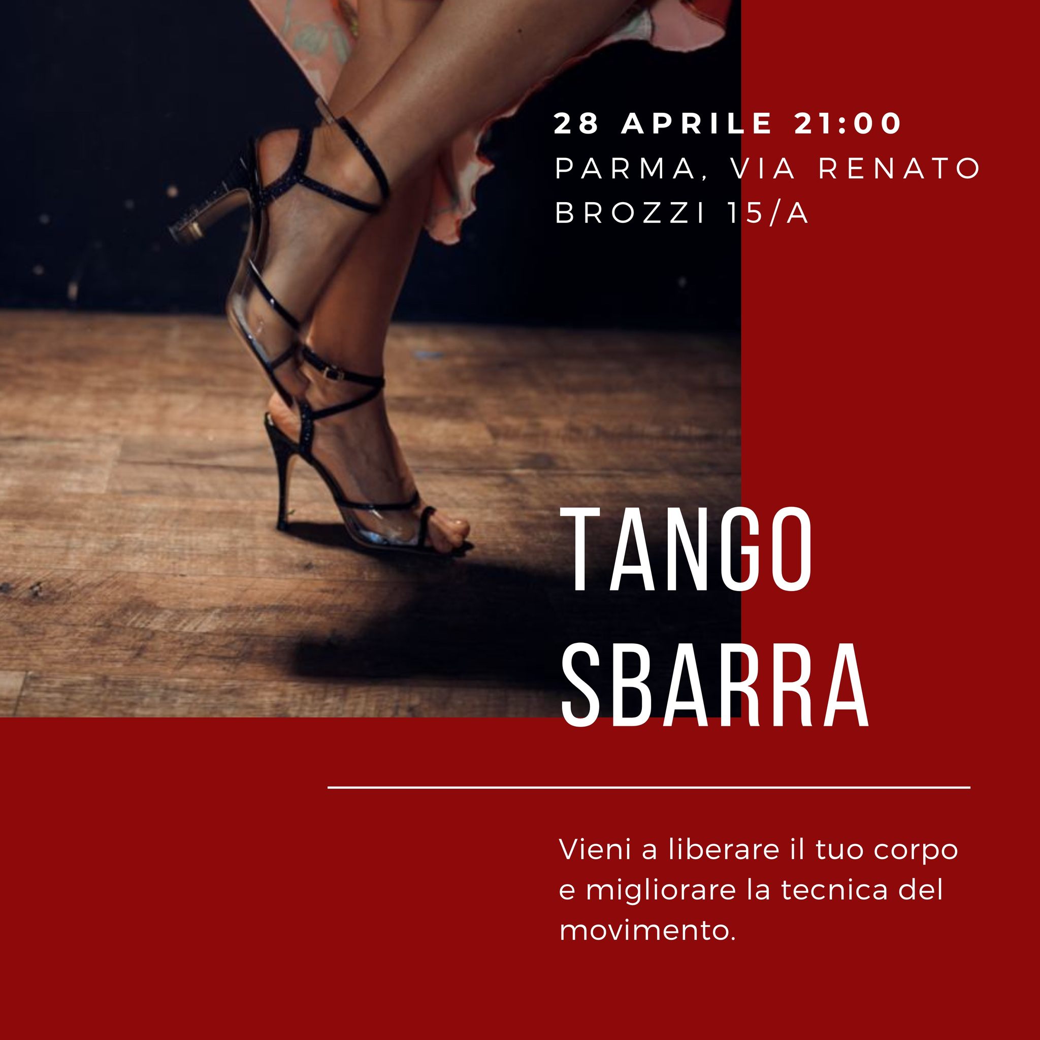 TANGO SBARRA a Parma