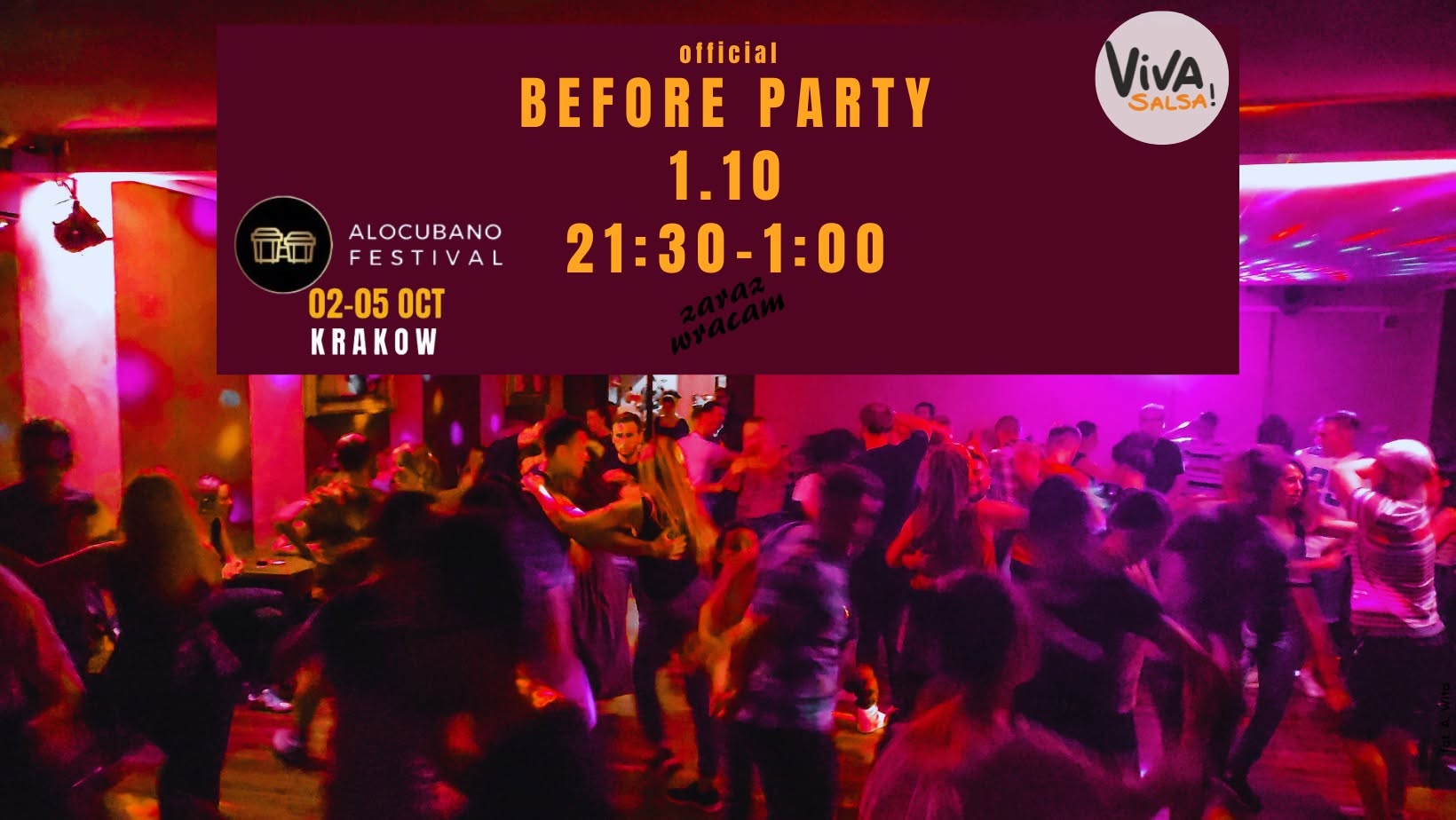 Official BEFORE PARTY - AloCubano Krakow 2026