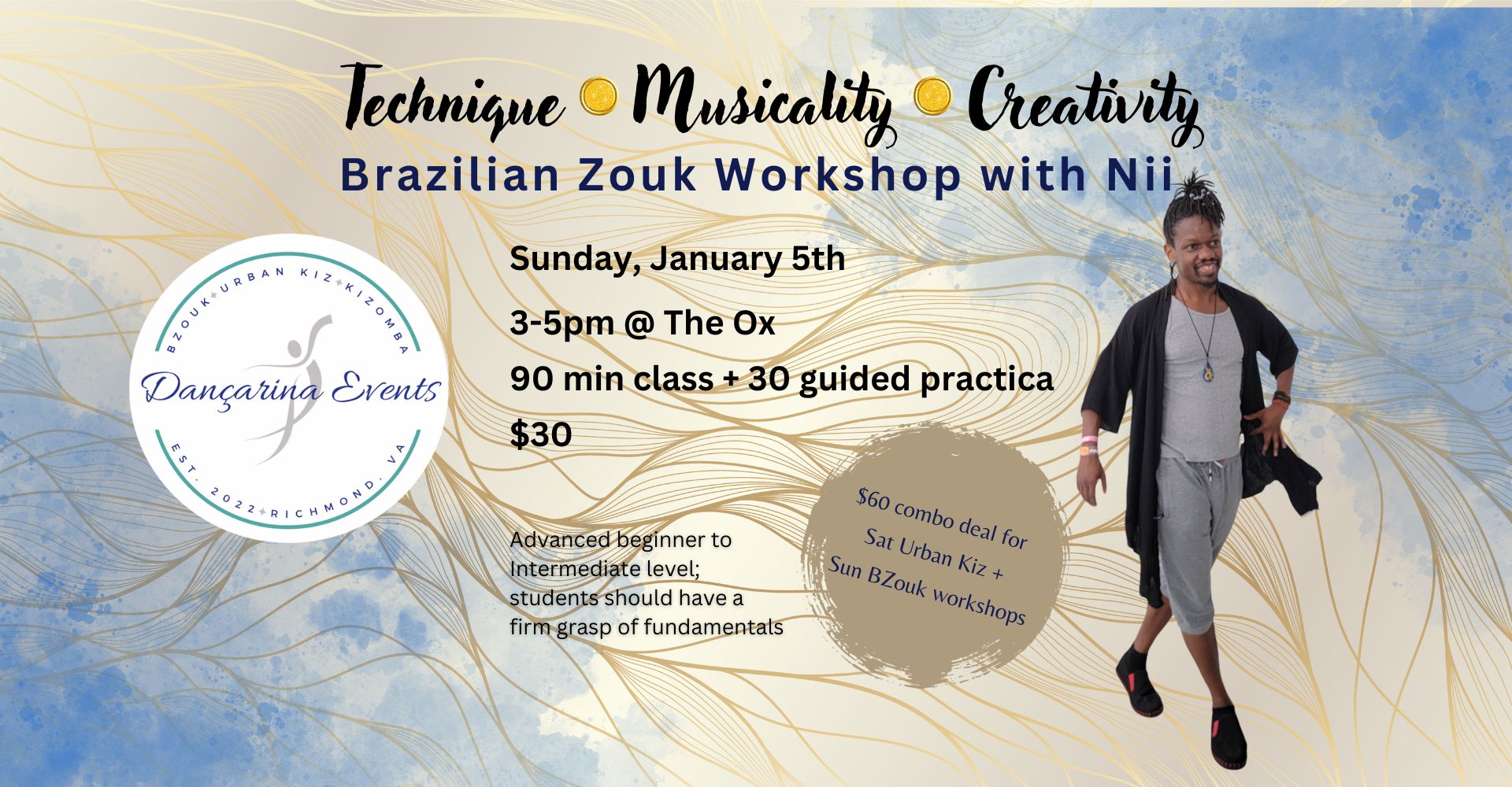 Brazilian Zouk workshop with Nii