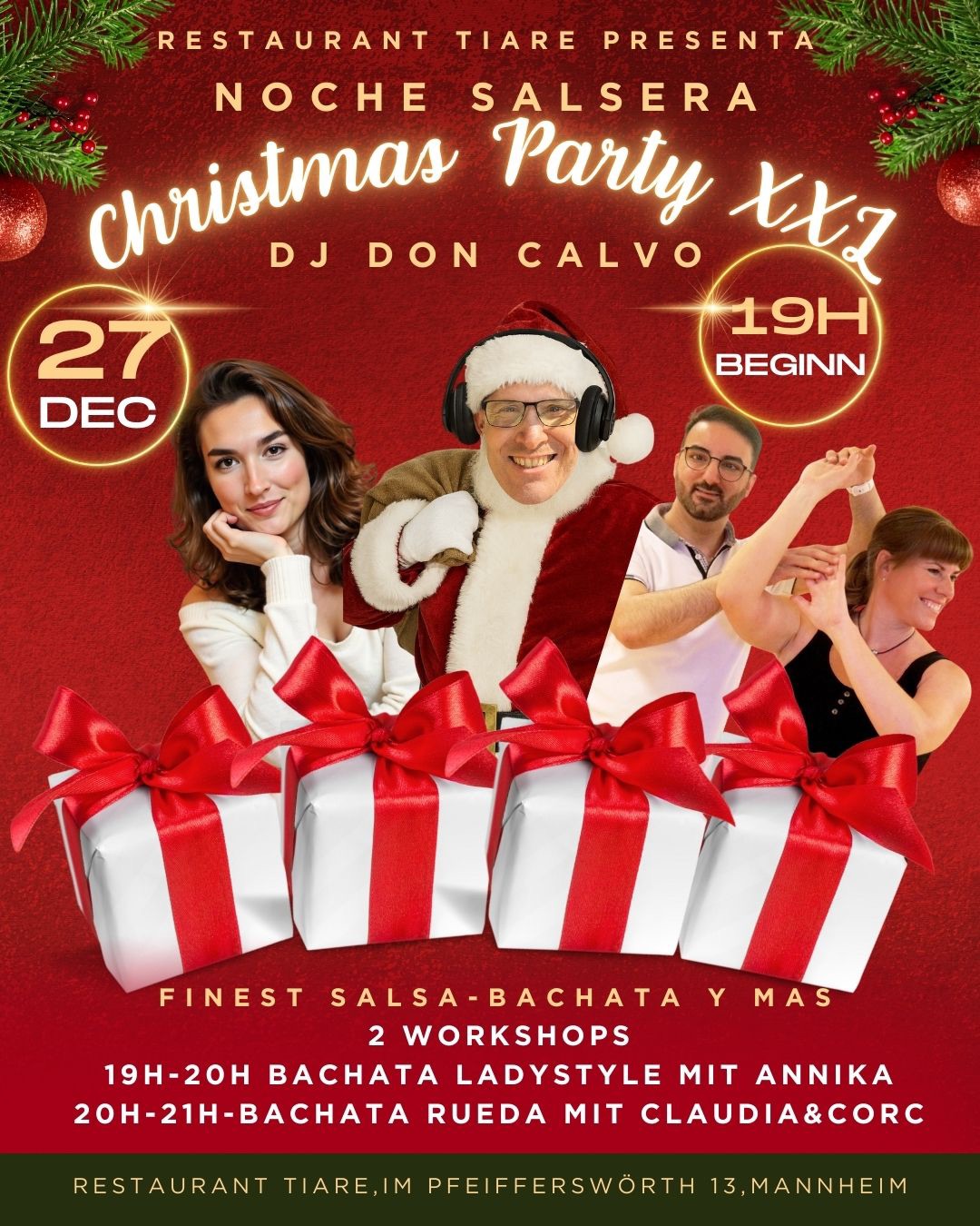 NOCHE SALSERA X-MAS EDITION XXL