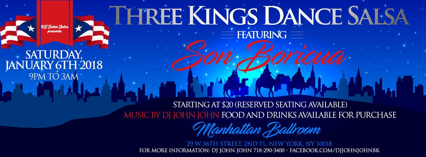 Three Kings Dance Salsa featuring Son Boricua