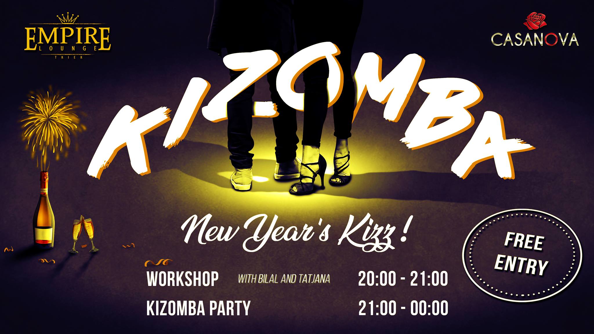 Empire Kizomba in Trier (EKT) - New Year's Kizz!