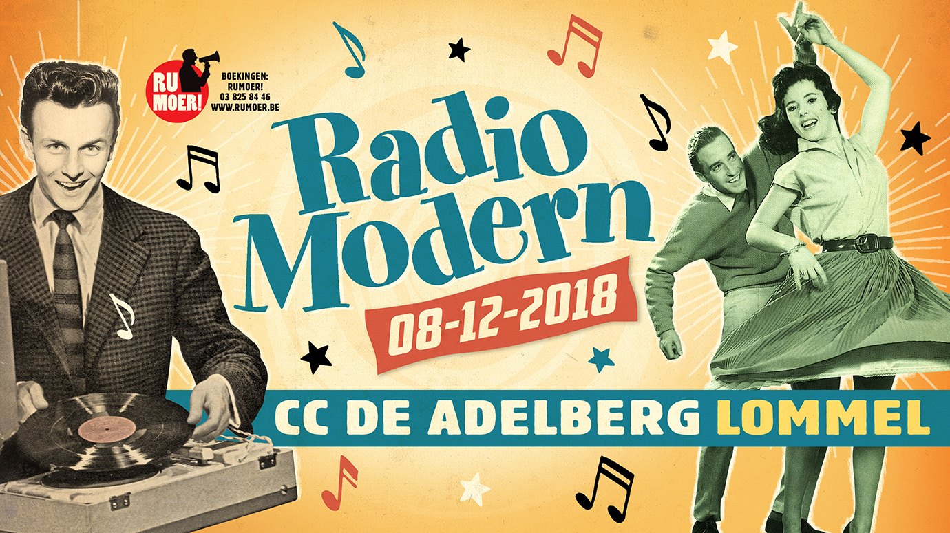 Radio Modern - Fifties Party ★ Lommel ★