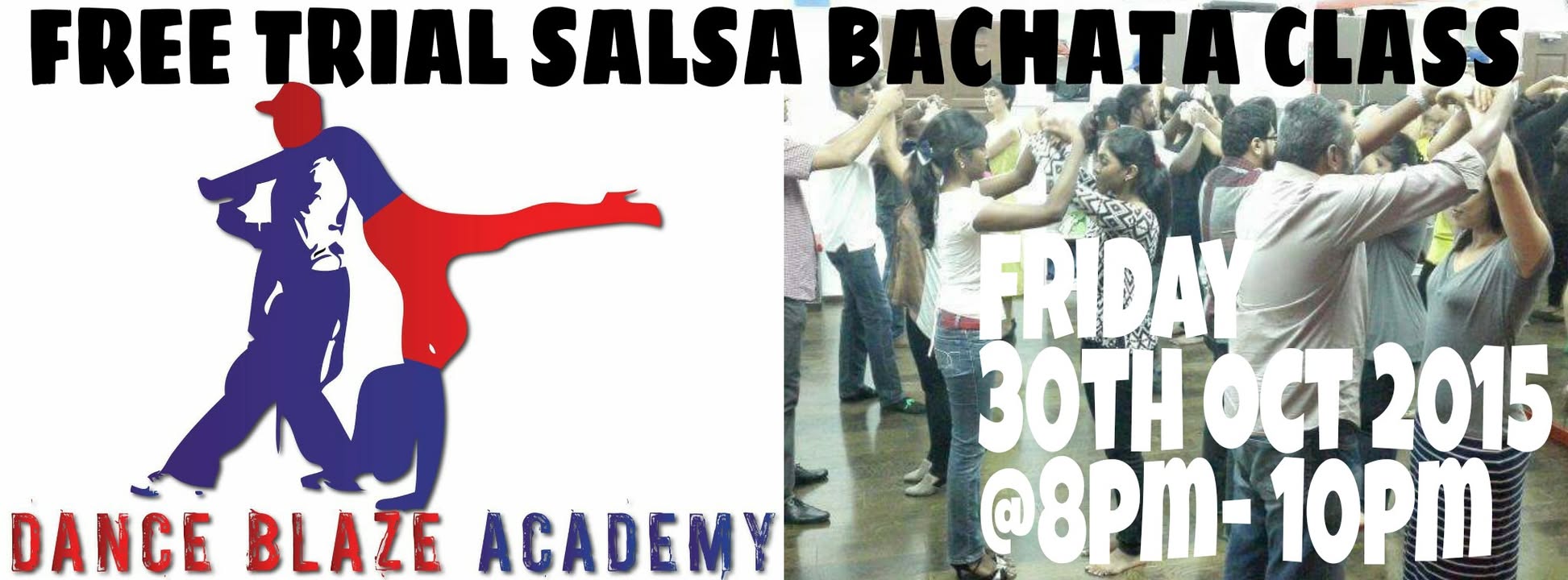 New FREE beginner Salsa & Bachata Trial Class
