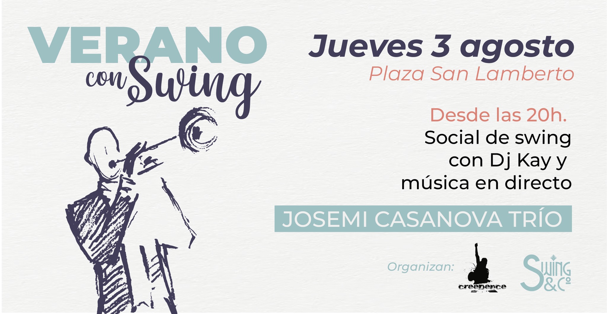Veranos con Swing en la Plaza del Rock ✨