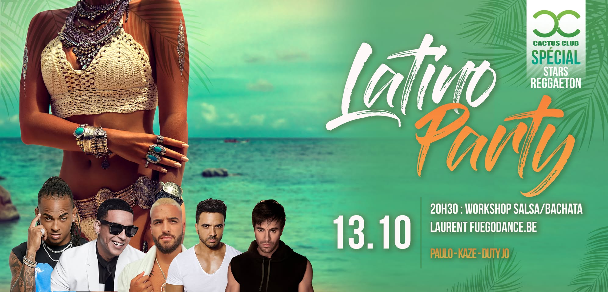 Latino Party Special Reggaeton ☆ Friday 13.10 ☆ Cactus Club