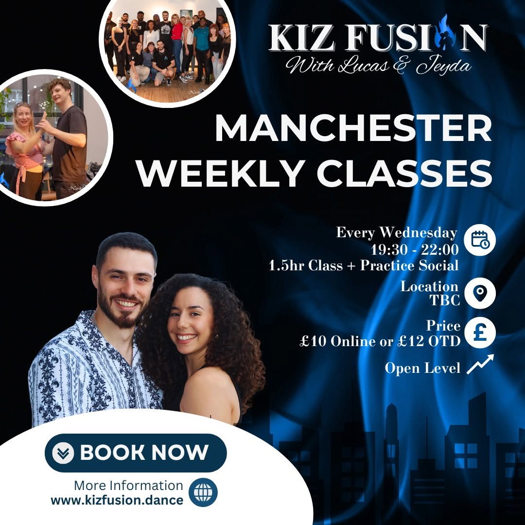 Kiz Fusion Manchester Weekly Classes with Lucas & Jeyda