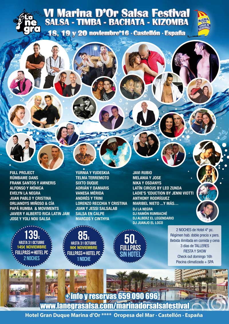 Marina D'Or Salsa, Bachata y Kizomba Festival (6ta edición)