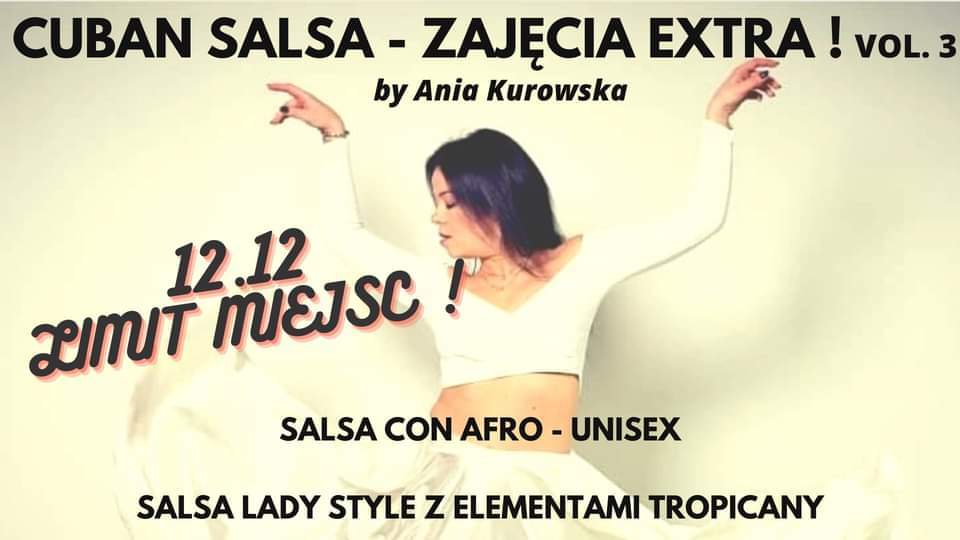 Cuban Salsa zajęcia EXTRA z Anią Kurowską VOL. 3