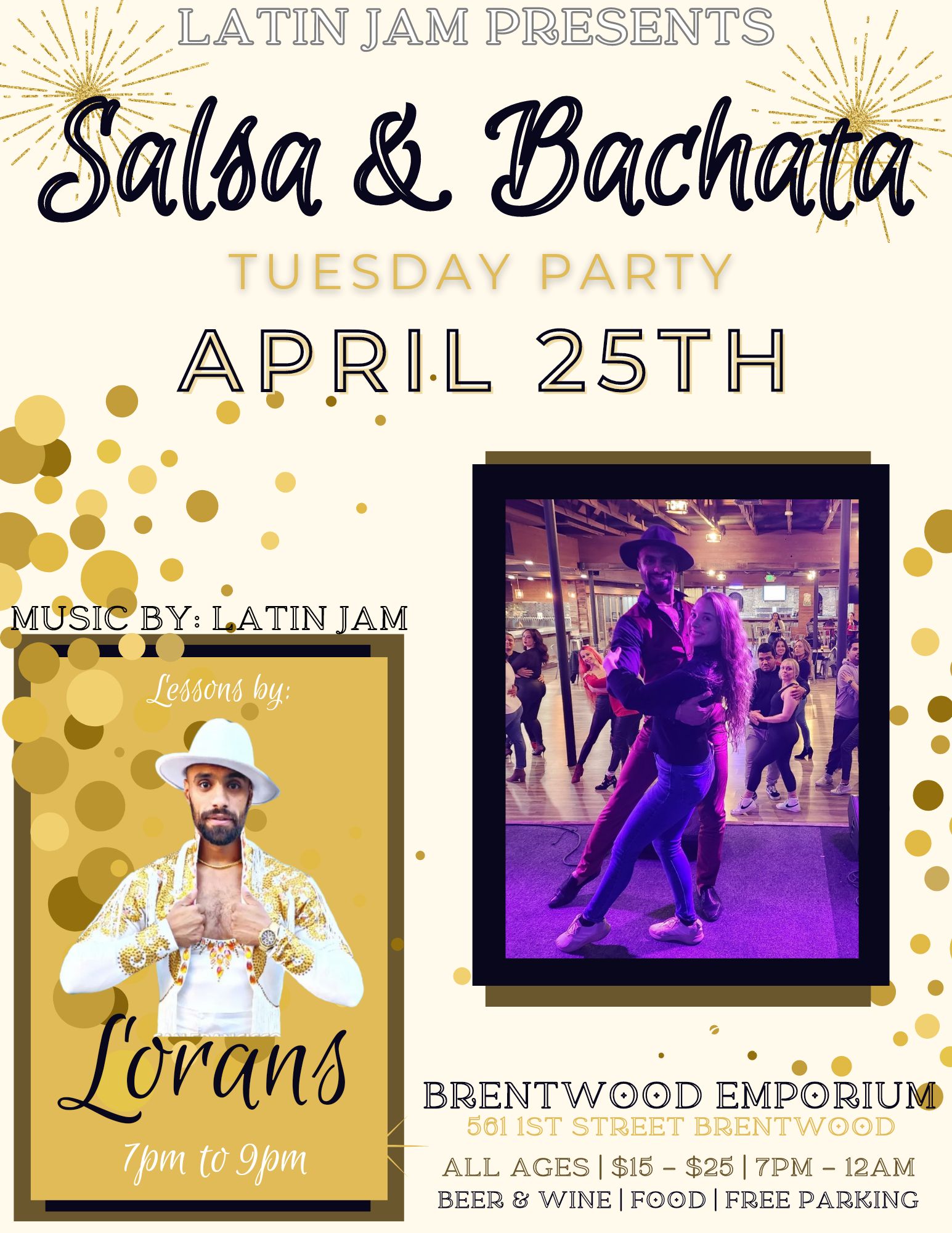 Salsa & Bachata with Latin Jam