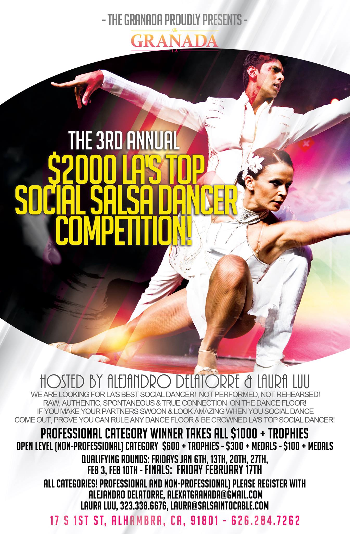 TheGranadaLA presents: LA's Top Social Dancer Competition 2017