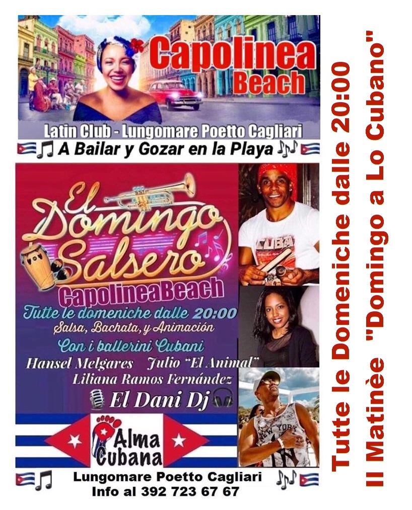Domenica dalle 20:00 Matineè a Lo Cubano al Capolinea Beach.