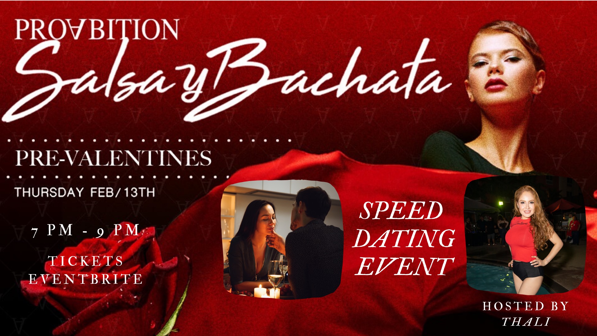 SPEED DATING with Salsa, Bachata, & Reggaeton Hosted by THALI