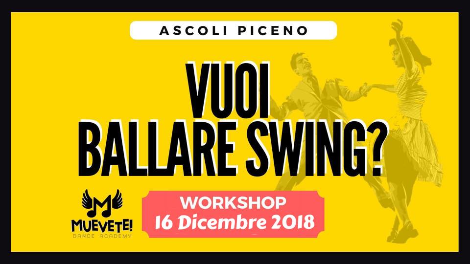 Vuoi ballare swing? Workshop Lindy Hop