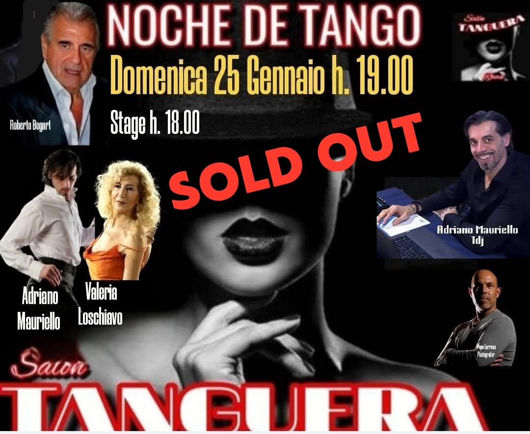 "TANGUERA!" GRAN NOCHE DE TANGO ARGENTINO TRADICIONAL - Via degli Angeli 146 Roma