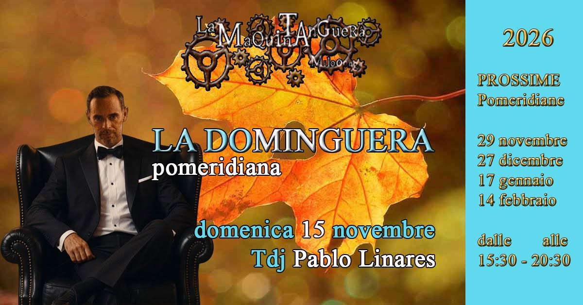 POMERIDIANA La Dominguera a La Máquina Tanguera Rimini ASD MiloOonga