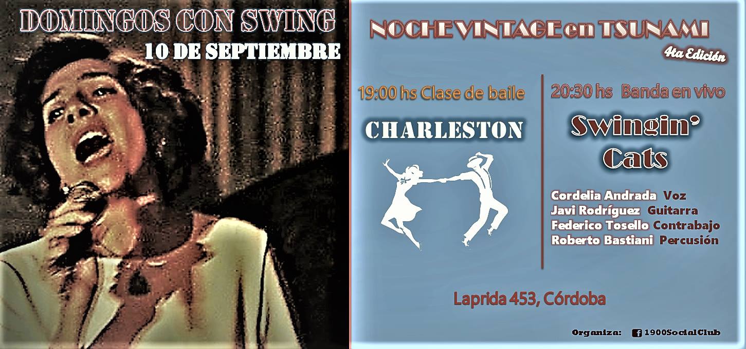 Domingos con Swing + Banda en Vivo 10 09