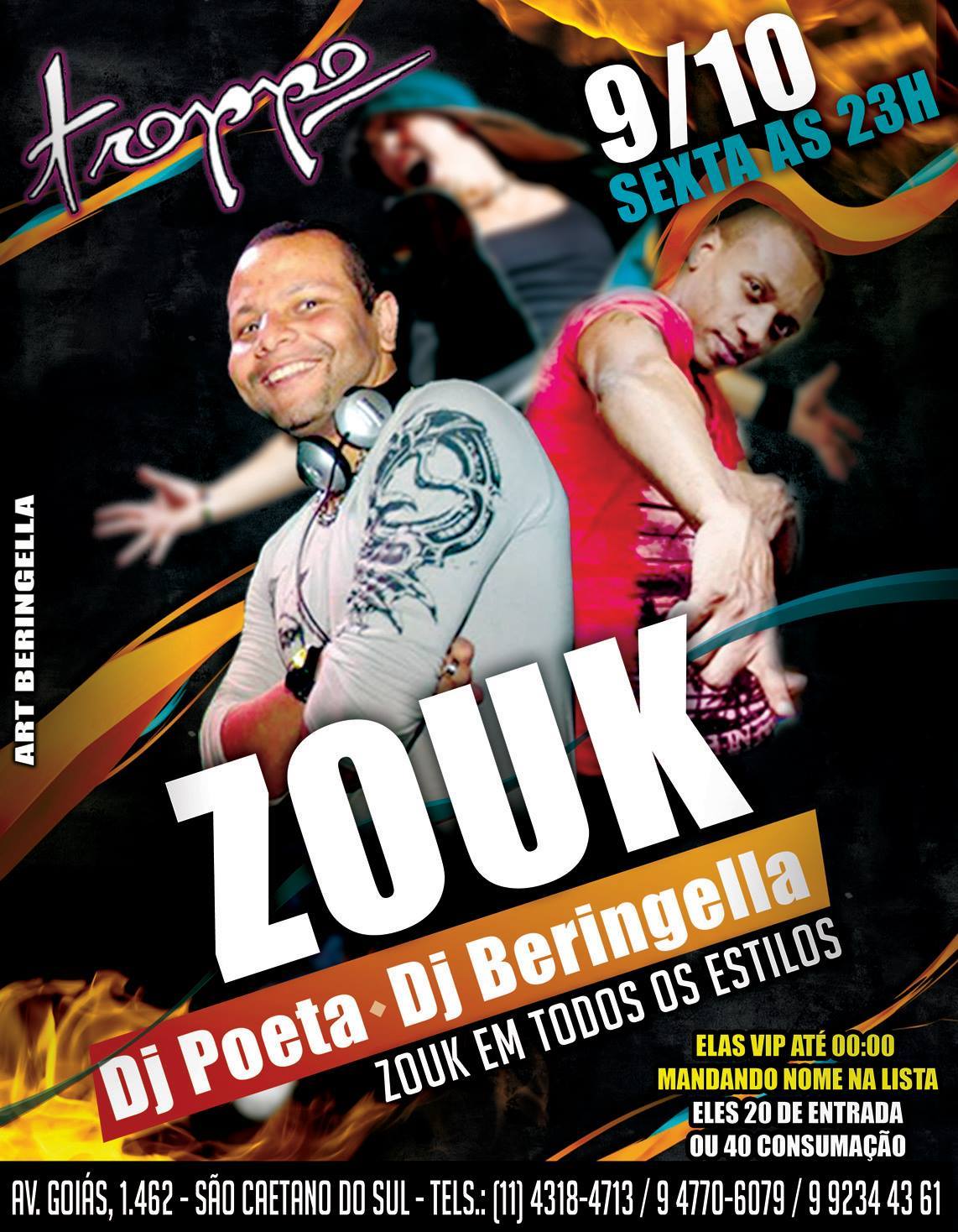 Zouk na Troppo - Djs Poeta & Beringella