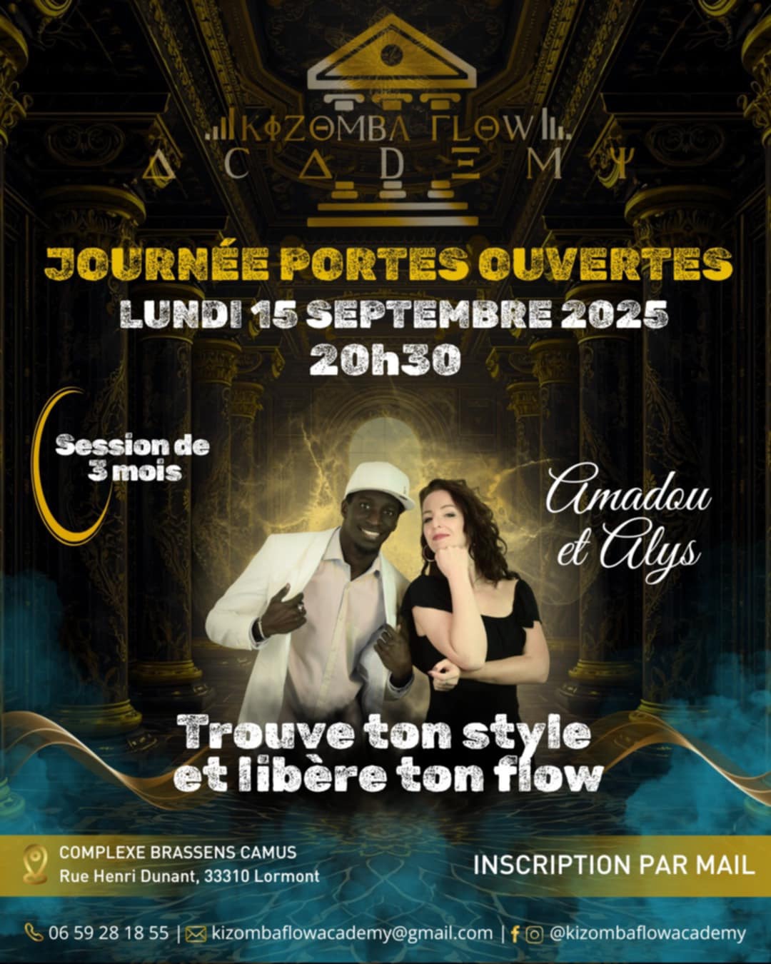 KIZOMBA FLOW ACADEMY Rentrée 2025-2026