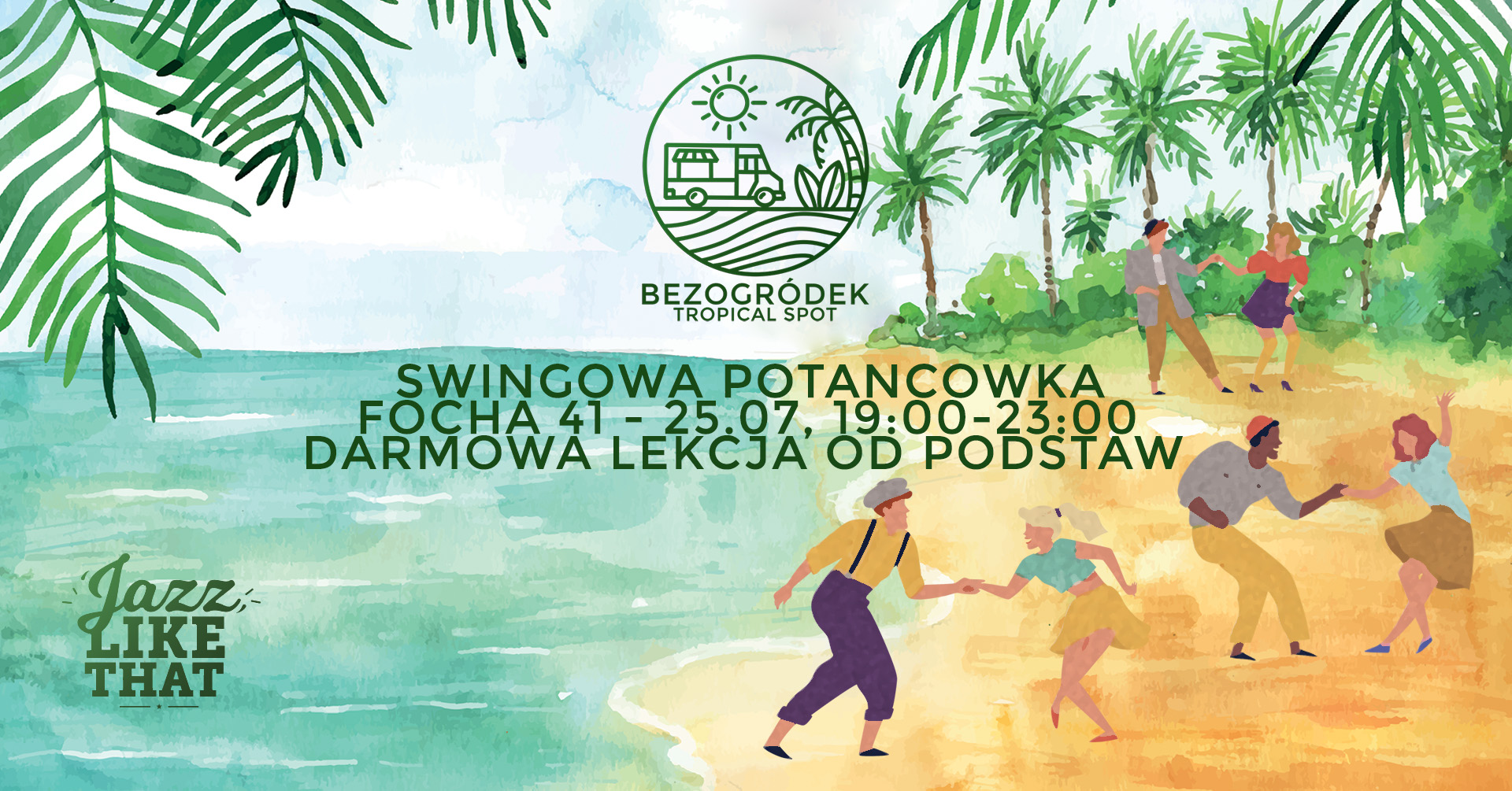 Swingi Bezogródek - potańcówka & darmowa lekcja Lindy Hopa od podstaw!
