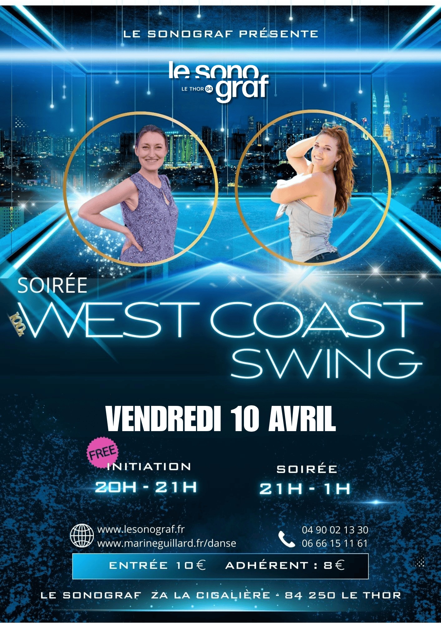 SOIREE WEST COAST AU SONOGRAF ! 🔥
