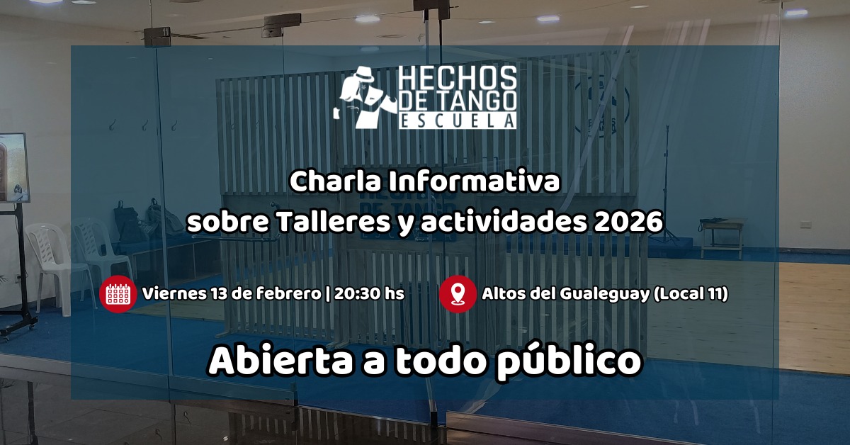 Charla Informativa Talleres 2026