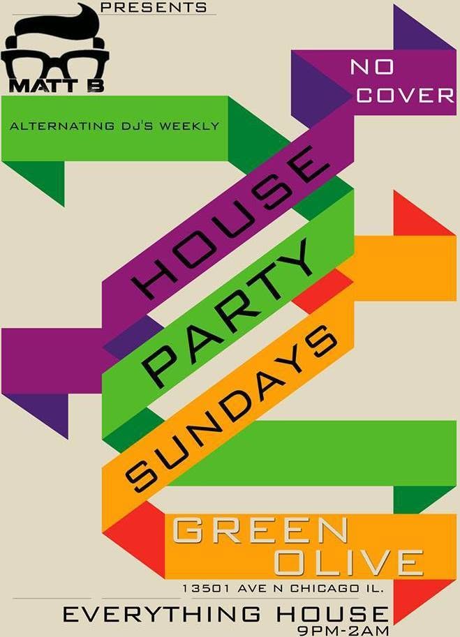 House Party w Open Decks