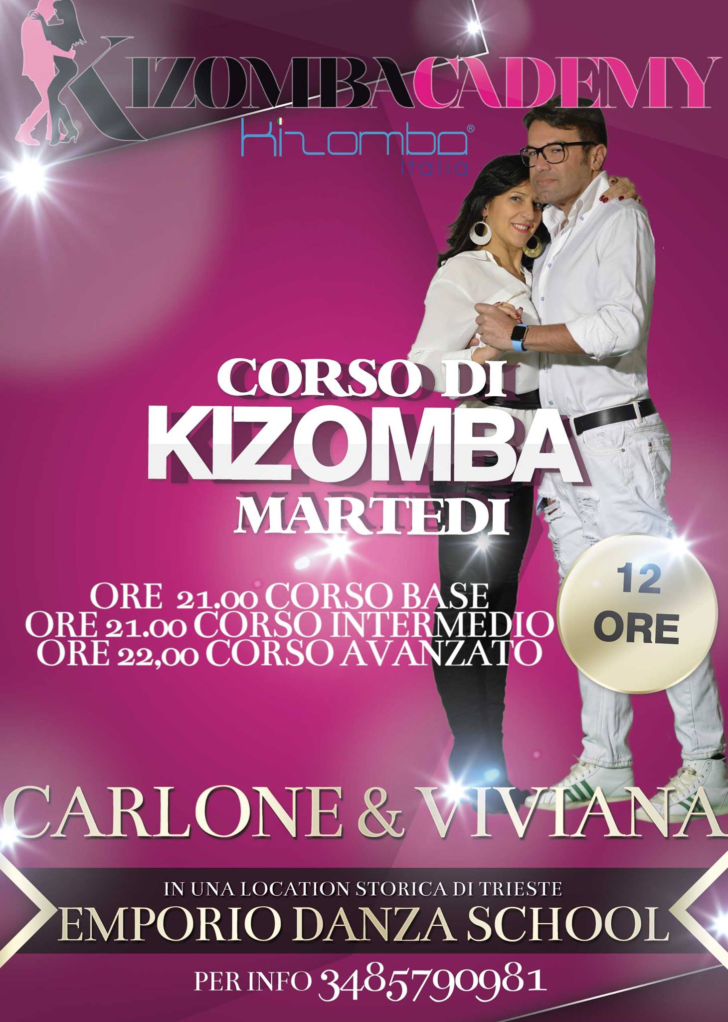Inizio corsi Kizomba Semba Tarraxa