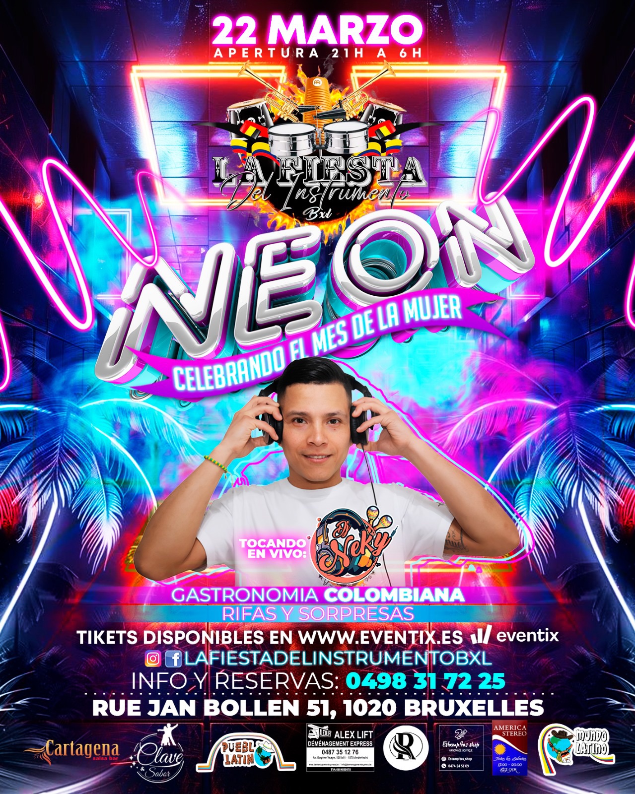 🟣 FIESTA🪩NEÓN 🟢