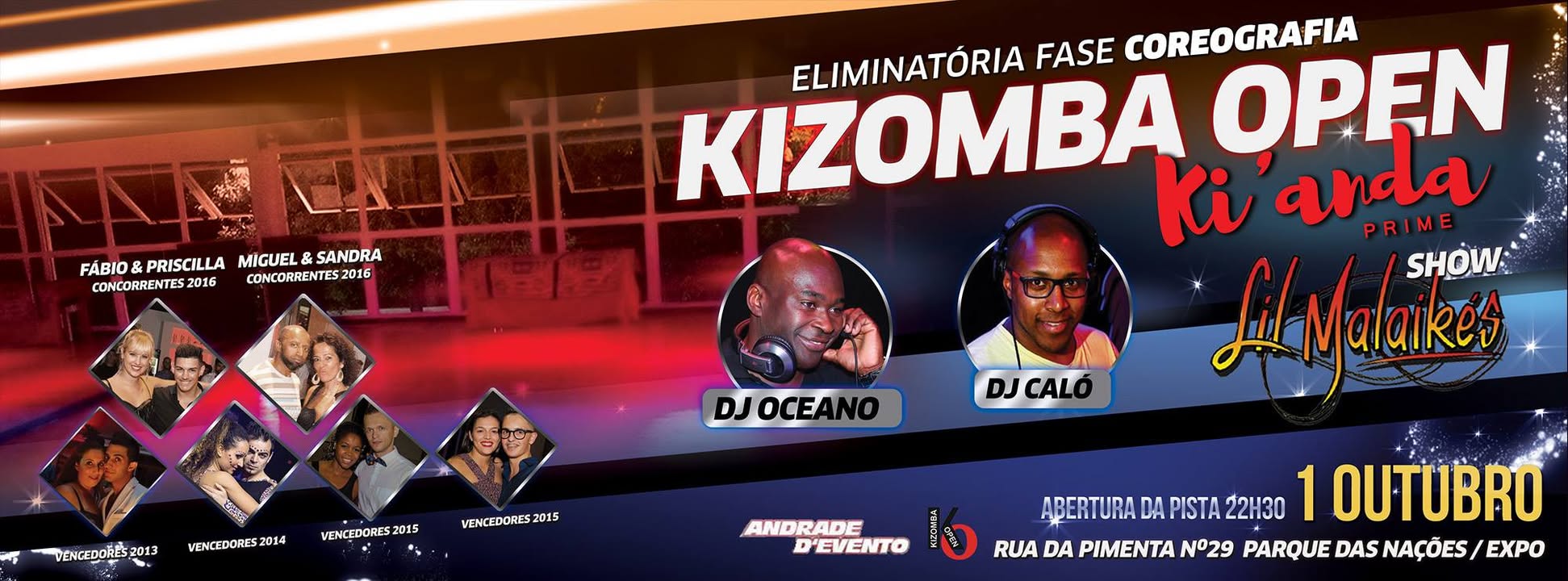 ✰ Andrade d'Evento & Ki'anda ✰ Kizomba Open - Fase Coreografia ✰