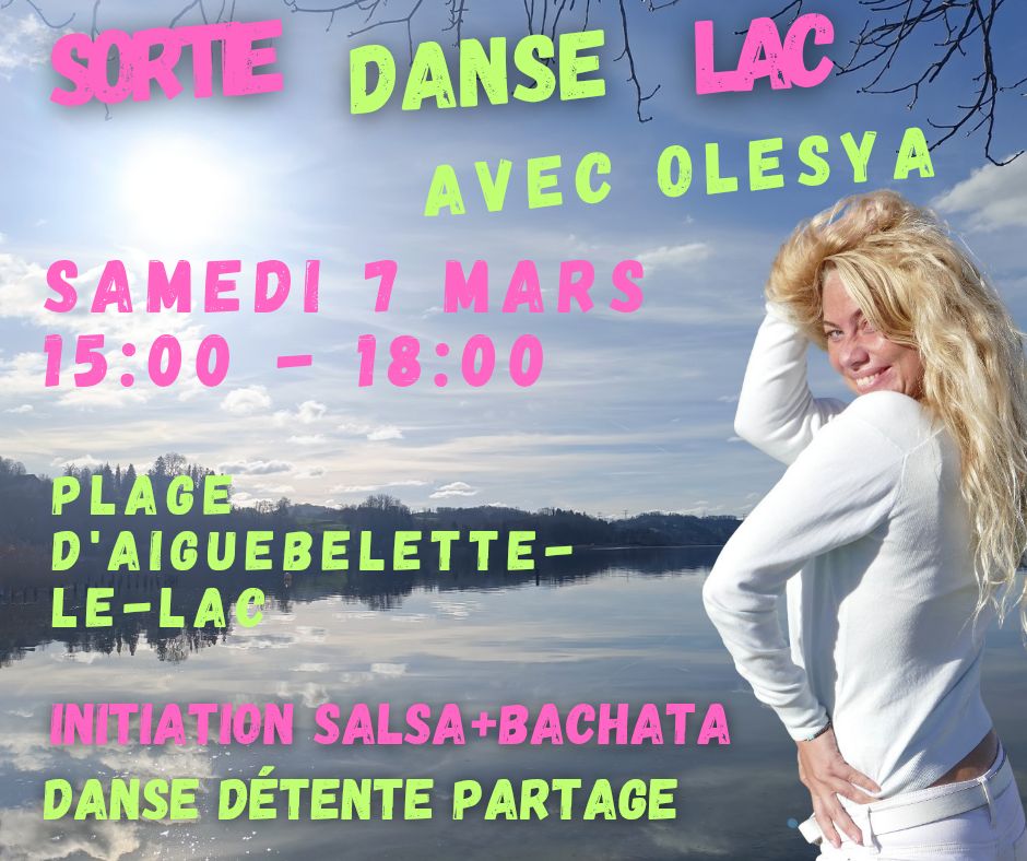 Sortie Danse Lac avec Olesya