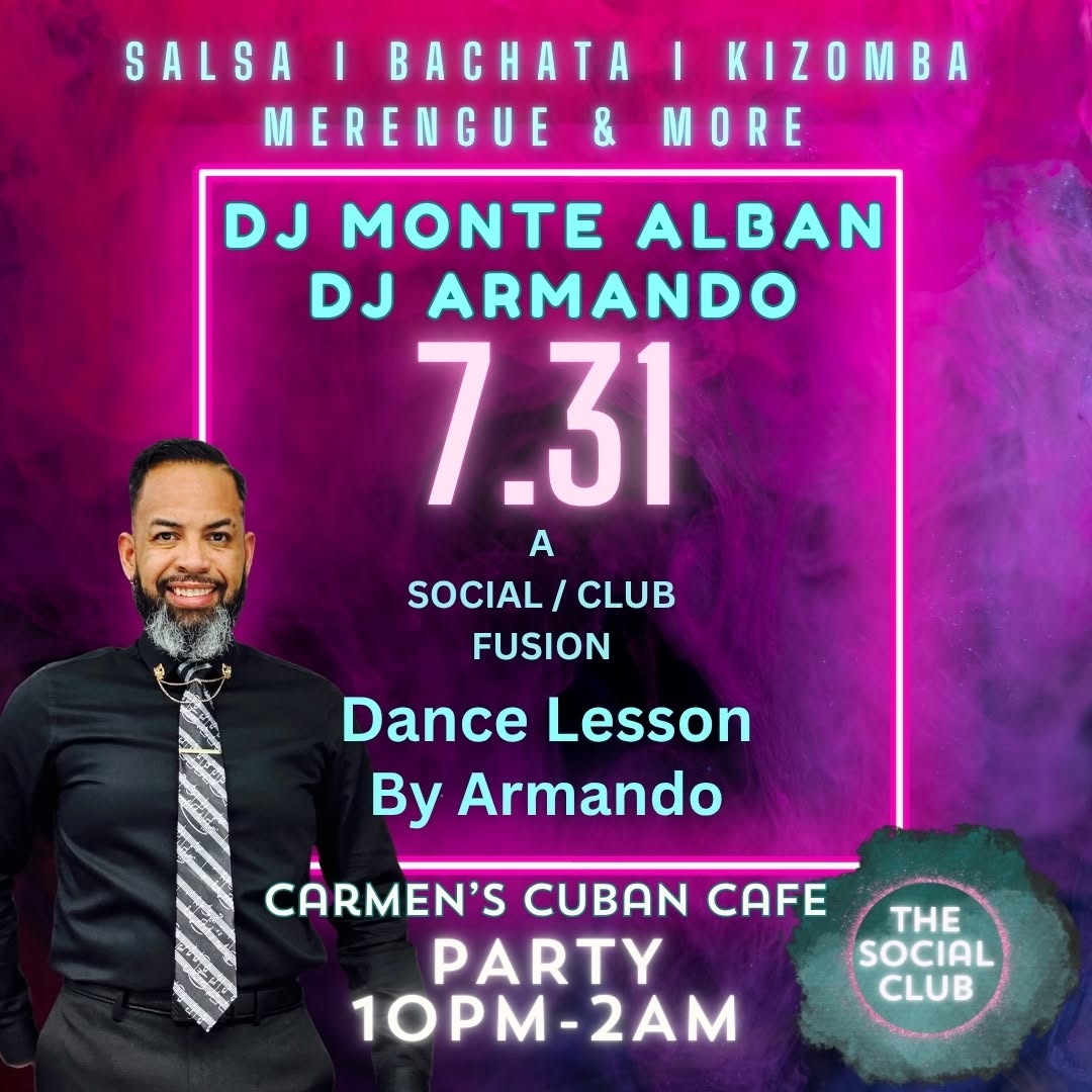 𝗧𝗵𝗲 𝗦𝗼𝗰𝗶𝗮𝗹 𝗖𝗹𝘂𝗯 - BACHATA EDITION!