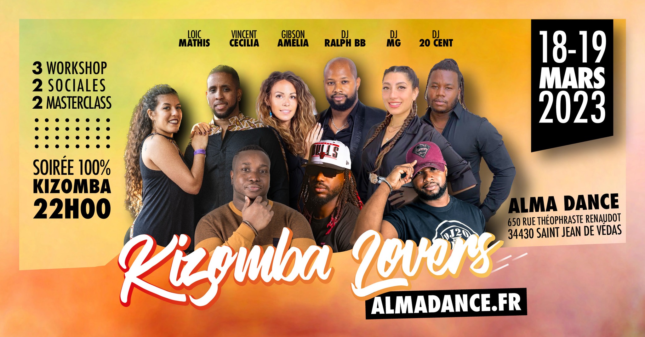 KIZOMBA LOVERS EVENT - ALMA DANCE