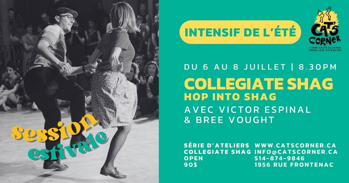 Hop into Shag - exploration du Collegiate Shag avec Victor Espinal