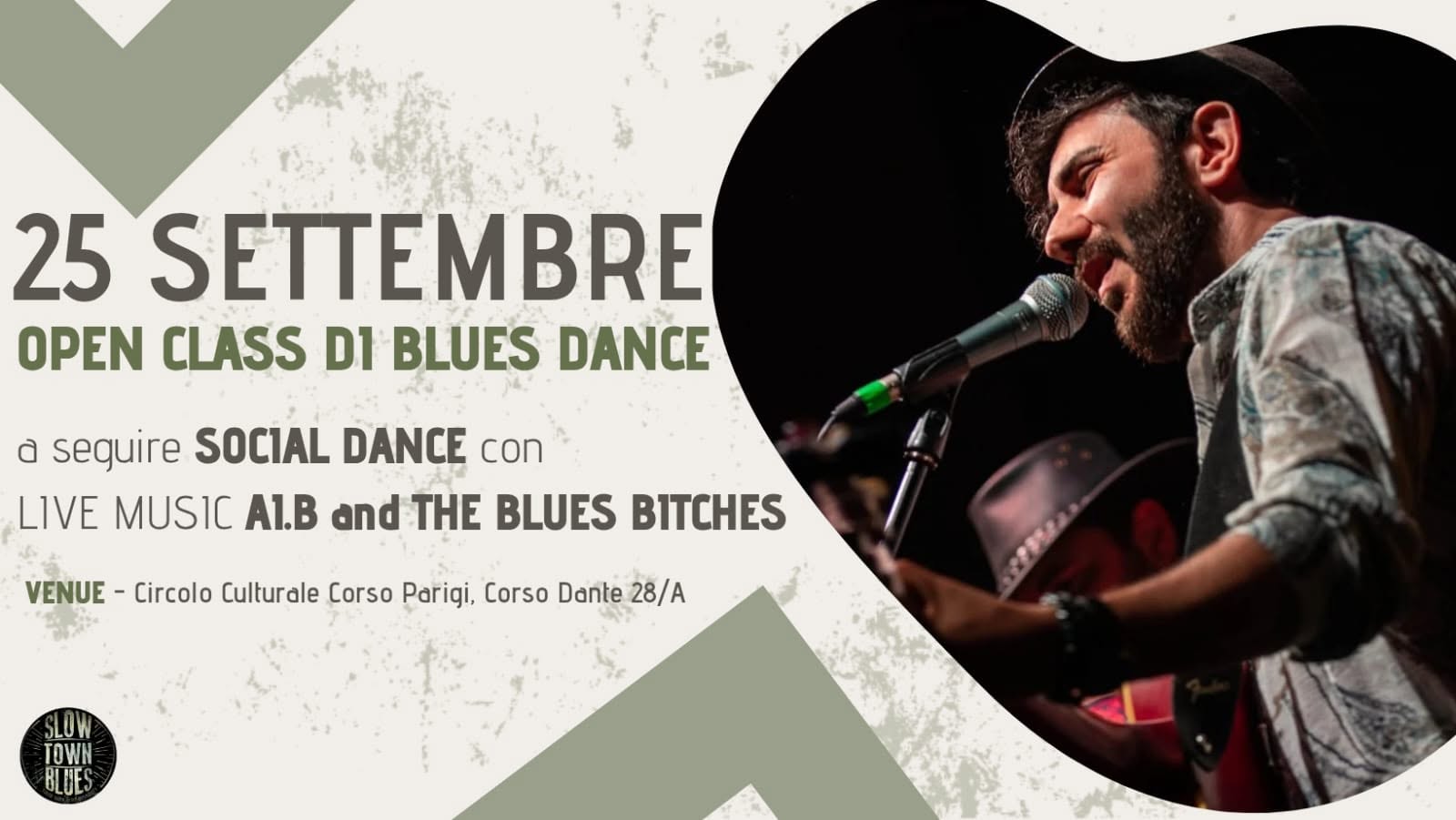 Lezione di Prova di Blues Dance-Social Dance con Live Music