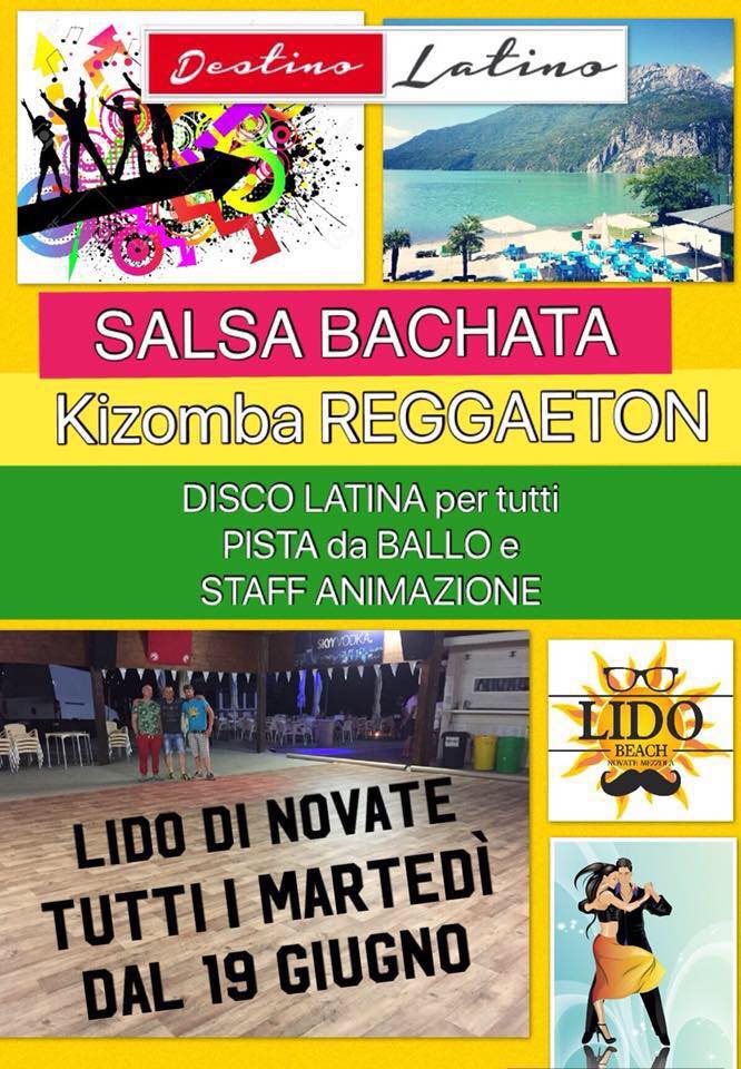 Inaugurazione Serata Latina all'aperto