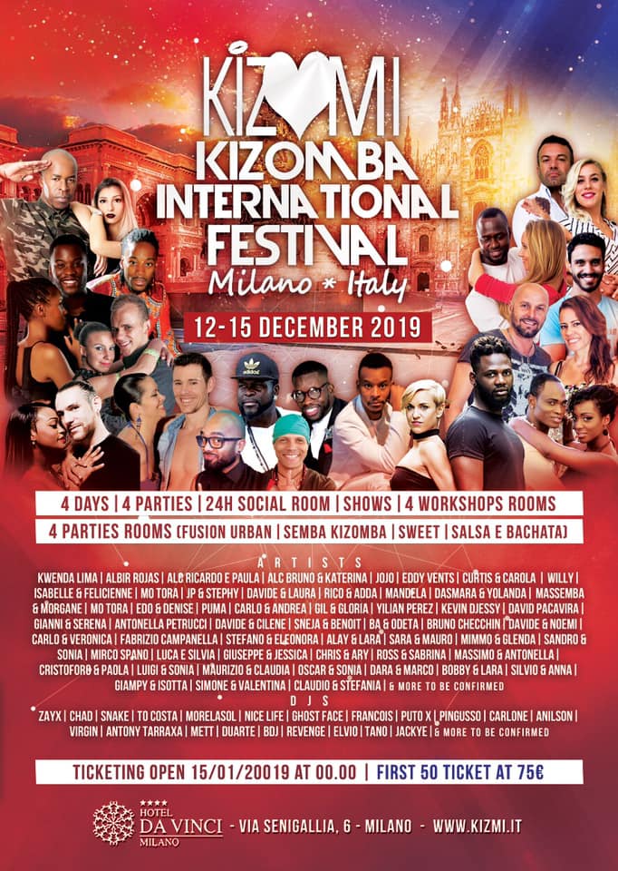 Kizmi 2019 Official event