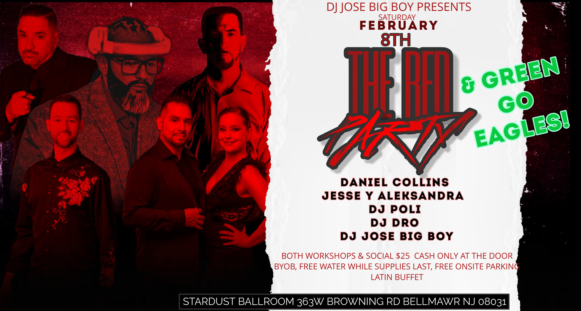 Salsa & Bachata Night RED EVENT!