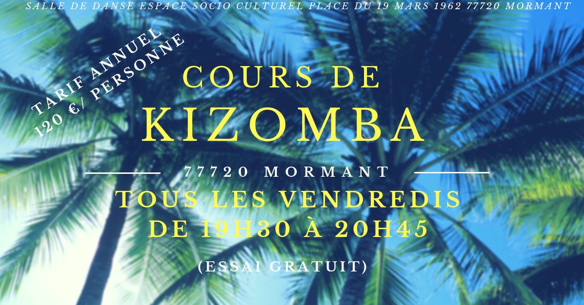 Cours Kizomba Mormant