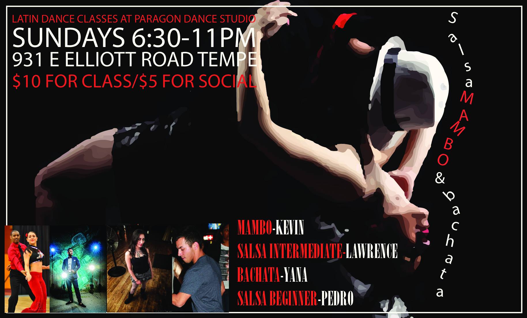 Salsa Mambo & Bachata Sundays At Paragon