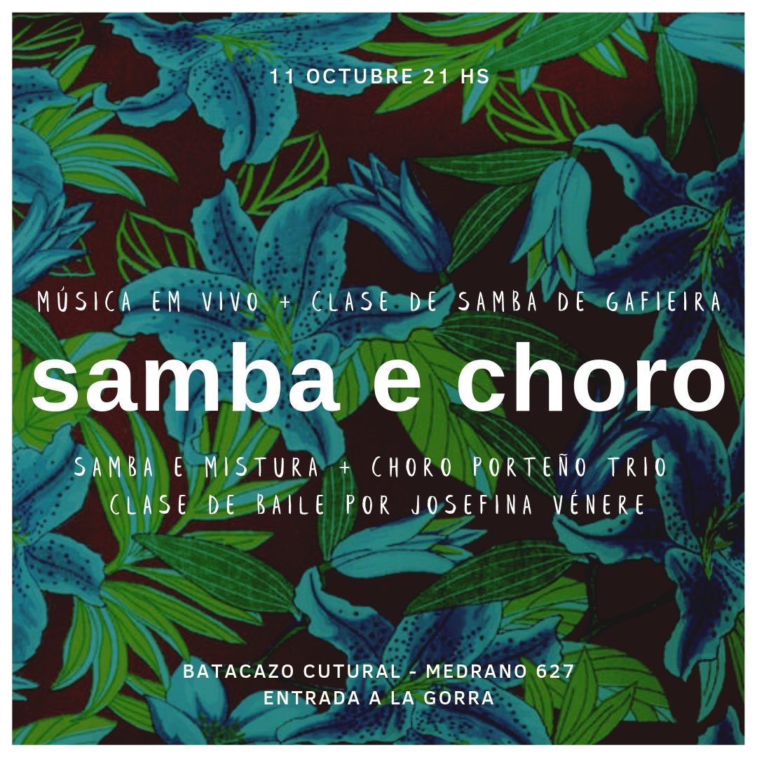 Cultura Popular Brasileña samba e choro