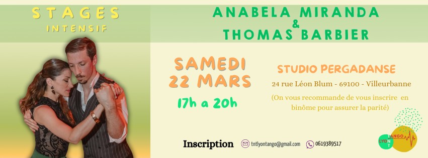 Stage intensif Anabela & Thomas