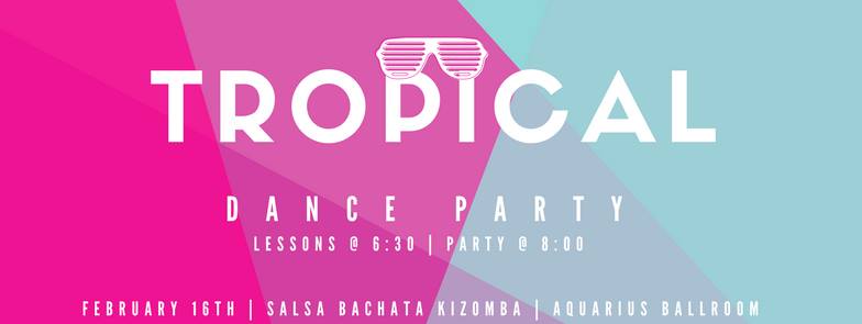 Tropical Dance Lessons & Party