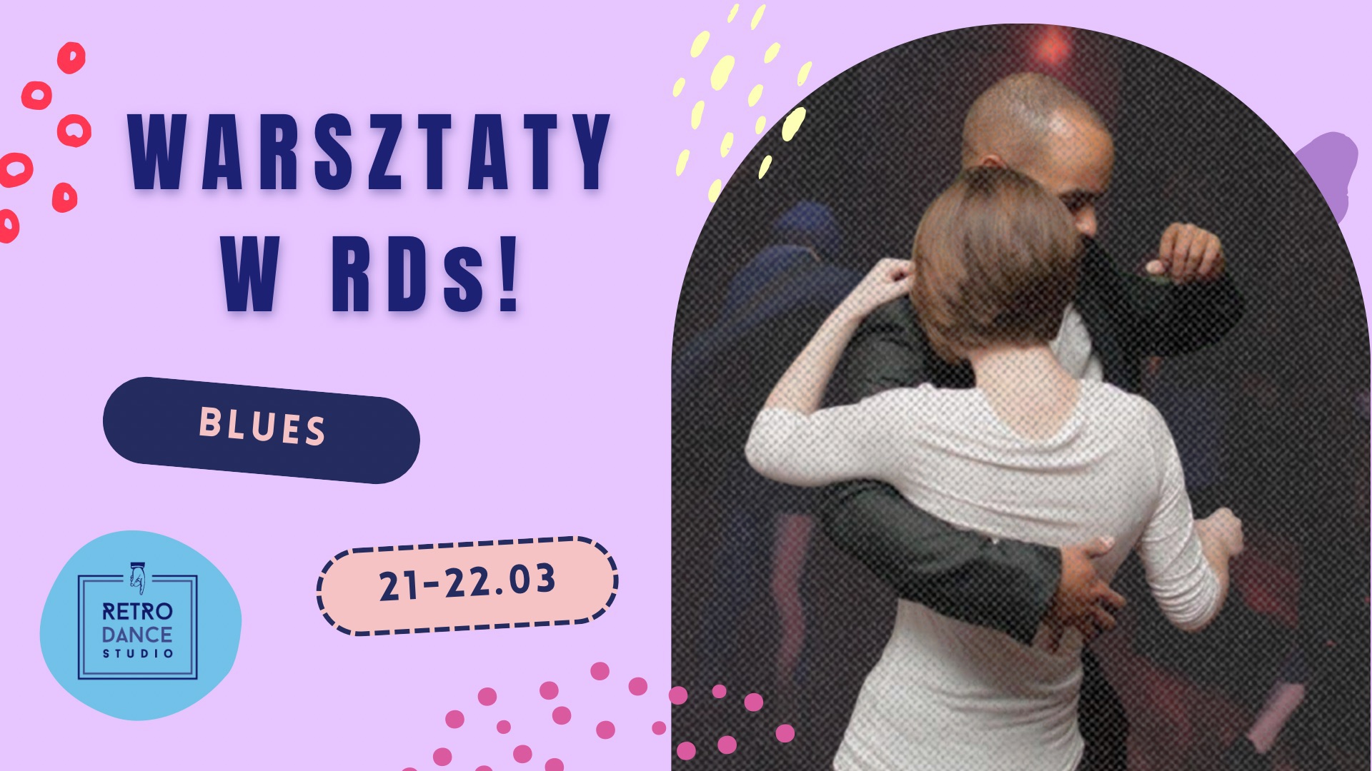 Warsztaty w Retro Dance Studio: Blues z Hanią i Frankiem 🤩