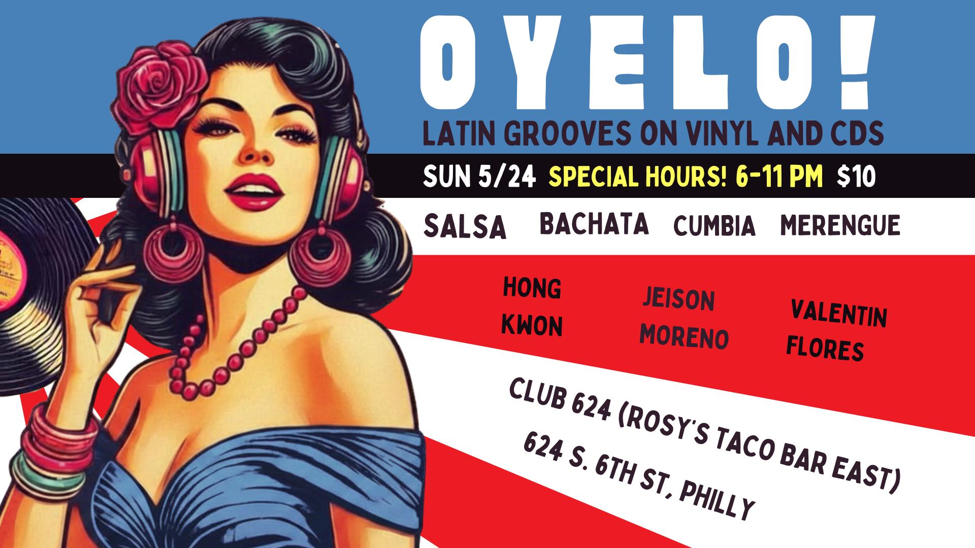 OYELO! May No Work Monday Edition - Latin Vinyl Grooves
