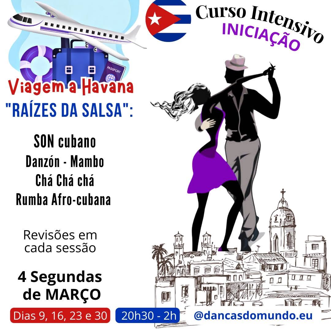 Curso Raízes da Salsa - "Viagem a Havana"