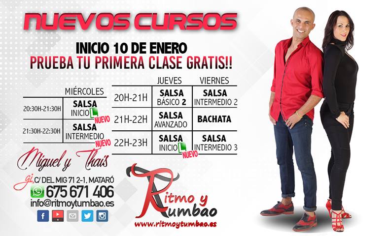 Cursos de Salsa y Bachata